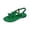 Green, variant on Womens Sandals Shoes Comfort Walking Casual Summer Beach Shoes Dress Ankle Elastic Flower Jeweled Bohemian Wedding Flats White 39