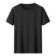 thumbnail image 5 of ZhuoLiL Men's Tops Casual Fashion Men's Round Neck Short Sleeved Short Sleeved Round Neck Top/Shirt, 5 of 5