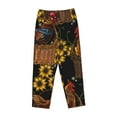 thumbnail image 4 of Junzan Embroidery Chicken Rooster Women'S Pajama Pants Drawstring Comfy Sleep Bottoms With Pockets, 4 of 9