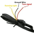 thumbnail image 5 of LED Rear Mini E Mark Turn Signal Indicator For Sportster Touring Dyna Chrome Smoke, 5 of 8