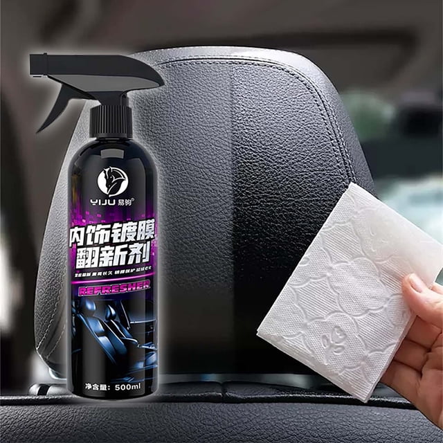 XYAIYT Car Interior Deep Cleaning Foam Cleaner Leather Seats Plastic Surfaces Refresher,Safe for All Materials,6.8oz