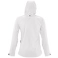 thumbnail image 3 of SOLS - Chaqueta modelo Replay Soft Shell con capucha (impermeable, cortavientos y transpirable) para mujer (Blanco) SOLS UTPC411_white, 3 of 3