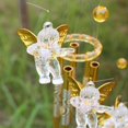 thumbnail image 6 of Yellow Angel Wind Chimes for Outdoor Garden, with Aluminum Tubes, Angel Wind Catcher Windchimes for Home Decor, Gift of Chirstmas Decor(1PC), 6 of 8