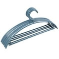 thumbnail image 1 of Laundry Plastic Household 10Pcs Non Slip Coat Hanger Semicircle Thickened Adult Clothes Rack For Home Shop DormitoryBlue, 1 of 1