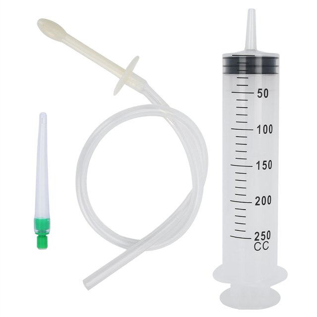 Jeringa Jeringa de enema unisex Jeringa de limpieza anal Sistema de ducha con accesorio de manguera 250ML ANGGREK Otros
