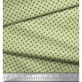 thumbnail image 3 of Soimoi Crepe Silk Fabric Snail Small Decor Fabric Printed Yard 42 Inch Wide, 3 of 3