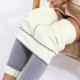 thumbnail image 1 of Pantalones cálidos ajustados de terciopelo para otoño e invierno, leggings elásticos gruesos de lana de cordero para mujer, 1 of 6