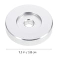 thumbnail image 2 of EXHUMKY Adaptador Para Tocadiscos De Vinilo Color Plata Con Para Discos De 7 Pulgadas, 2 of 5