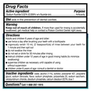 Equate Restoring Anticavity Fluoride Mouthwash, Refreshing Mint, 1 L