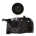 thumbnail image 4 of Brock Headlight for 2001-2004 Frontier Chrome w/o Signal/Marker Bulbs Sockets Wiring Right, 4 of 9