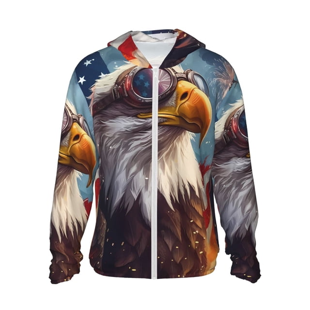 Naloa Veste Légère pour Hommes et Femmes, Protection Solaire, à Capuche, Manches Longues, pour Randonnée, Pêche, Voyage, Poches Zippées-TG