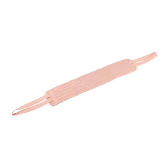 Unique Bargains Drawstring Back Bath towel for bathroom 33.46"x3.94" 1 Pc Pink