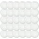 thumbnail image 1 of Xiao Hua 30 faroles de papel redondos blancos para decoración del hogar, restaurantes, iglesias, bodas y fiestas de cumpleaños. Lámparas colgantes chinas y japonesas (15 cm)., 1 of 5