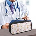 thumbnail image 5 of Jiueut Heart Cat Stethoscope Storage Bag Stethoscope Pouch Bag with Mesh Pocket Stethoscope Bag with Carrying Handle Stethoscope Case Organizer Storage Bag with Zipper, 5 of 7