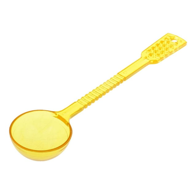Cucharas dosificadoras Yotijar Cuchara de Medición de Plástico No de Grado Alimenticio amarillo