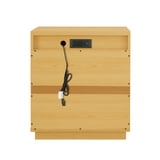 Better Homes & Gardens Lillian 2-Drawer Nightstand, Natural Pine