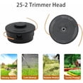 thumbnail image 4 of 25-2 Bump Feed Trimmer Head Fit for Stihl FS55 FS55R FS56RC FS90R KM55 FS56 FS70 FS80 FS80R FS85 FS90 FS100RX FS120 FS130 FS200R Weed Eater String Trimmer replace 4002 710 2191 4002 710 2108(2/pack), 4 of 7