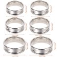 thumbnail image 2 of OUNONA 18Pack DIY Rings Made of 304 Stainless Steel Material, 2 of 8