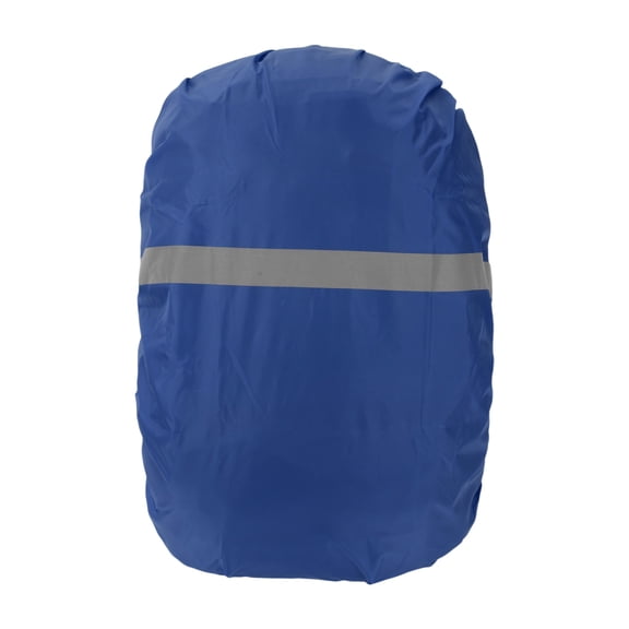 Unique Bargains Reflective Waterproof Backpack Rain Cover Deep Blue