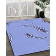 thumbnail image 2 of Ahgly Company Indoor Square Patterned LightSkyBlue Area Rugs, 8' Square, 2 of 6