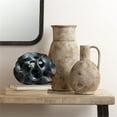 thumbnail image 2 of Jamie Young Co Ribbon Molded Transitional Resin Decorative Sphere in Black, 2 of 6