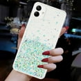 thumbnail image 4 of Luminous Case for Samsung Galaxy A05, Glow in the Dark Fluorescent Glitter Case for Women Girls, Bling Sparkle Lightweight Slim Shockproof Protective Phone Cover for Samsung Galaxy A05, Green, 4 of 6