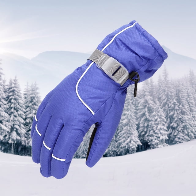 WREESH Children's Winter Waterproof And Snowproof Gloves, Mountaineering Windproof