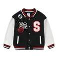 thumbnail image 5 of Marvel Spidey & His Amazing Friends Spider-Man Letterman Varsity Bomber Jacket (Boys), Sizes 3T-7, 5 of 7
