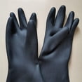 thumbnail image 4 of Guantes de latex de goma resistente PPE shamjiam Guantes de latex negros, 4 of 8