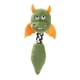thumbnail image 1 of Juguete de peluche para perros chirriantes, juguete interactivo, duradero para masticar y jugar con sonido chirriador para razas de perros de todas Verde, 1 of 8