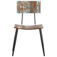 thumbnail image 4 of Juego de 2 Sillas de Comedor Retro de Madera Recuperada Maciza vidaXL, 4 of 9