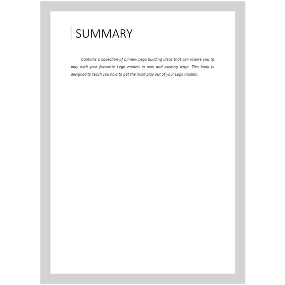 Pre-Owned Lego Play Book Ideas To Bring Your Bricks To Life By Tim Goddard And Peter Reid