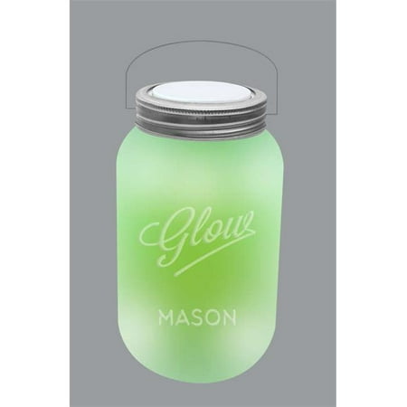 Novelty FFGL005 Glow Mason Jar LED Color Changing Lamp - Walmart.com