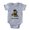 Heather Grey, variant on CafePress - FIN Wirehaired Dachshund Life Baby Football Bodysu - Cute Infant Baby Football Bodysuit
