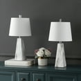 thumbnail image 6 of JONATHAN Y Owen 20.5" Contemporary Resin LED Table Lamp, White Marble Finish (Set of 2), JYL1037A-SET2, 6 of 10