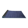 thumbnail image 2 of Ahgly Company Indoor Square Abstract Blue Contemporary Area Rugs, 4' Square, 2 of 4