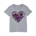 thumbnail image 2 of SwiftWear Mardi Gras Shirts for Kids, Boys Girls Beads Heart T-Shirt Carnival Tee Shirt New Orleans Party Tshirt Gray Size 7 Years, 2 of 6