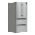 thumbnail image 5 of Forno Moena 36-Inch French Door Refrigerator, 19.2 cu.ft, Counter Depth, Ice Maker, Stainless Steel Interior Panel, ENERGY STAR Certified, 5 of 17