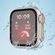 thumbnail image 4 of Caja De Reloj Estuche Para Reloj Con Protector De Marco De Vidrio Para Pantalla Para Apple Watch (Blanco 45 Mm), 4 of 5