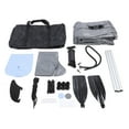 thumbnail image 2 of Ensemble de Kayak Gonflable, 1 Personne en PVC Épaissi, Radeau/bateau de Pêche Extérieur Facile à Plier avec Fonction de Stand-Up sur Plancher Dur, Comprend, Pagaie, Sac de Transport de Rangement, pour Adultes et Enfants, 2 of 7
