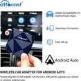thumbnail image 2 of Ottocast Wireless Android Auto Adapter A2 Air, AA Wireless Car Adapter for OEM Wired Android Auto Cars, 2 of 6