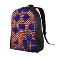 thumbnail image 2 of Disketp Vintage USA Flag Mochila Unisex de Apertura Lateral Completa, Mochila para Laptop para Escuela, Trabajo y Viajes, 2 of 8