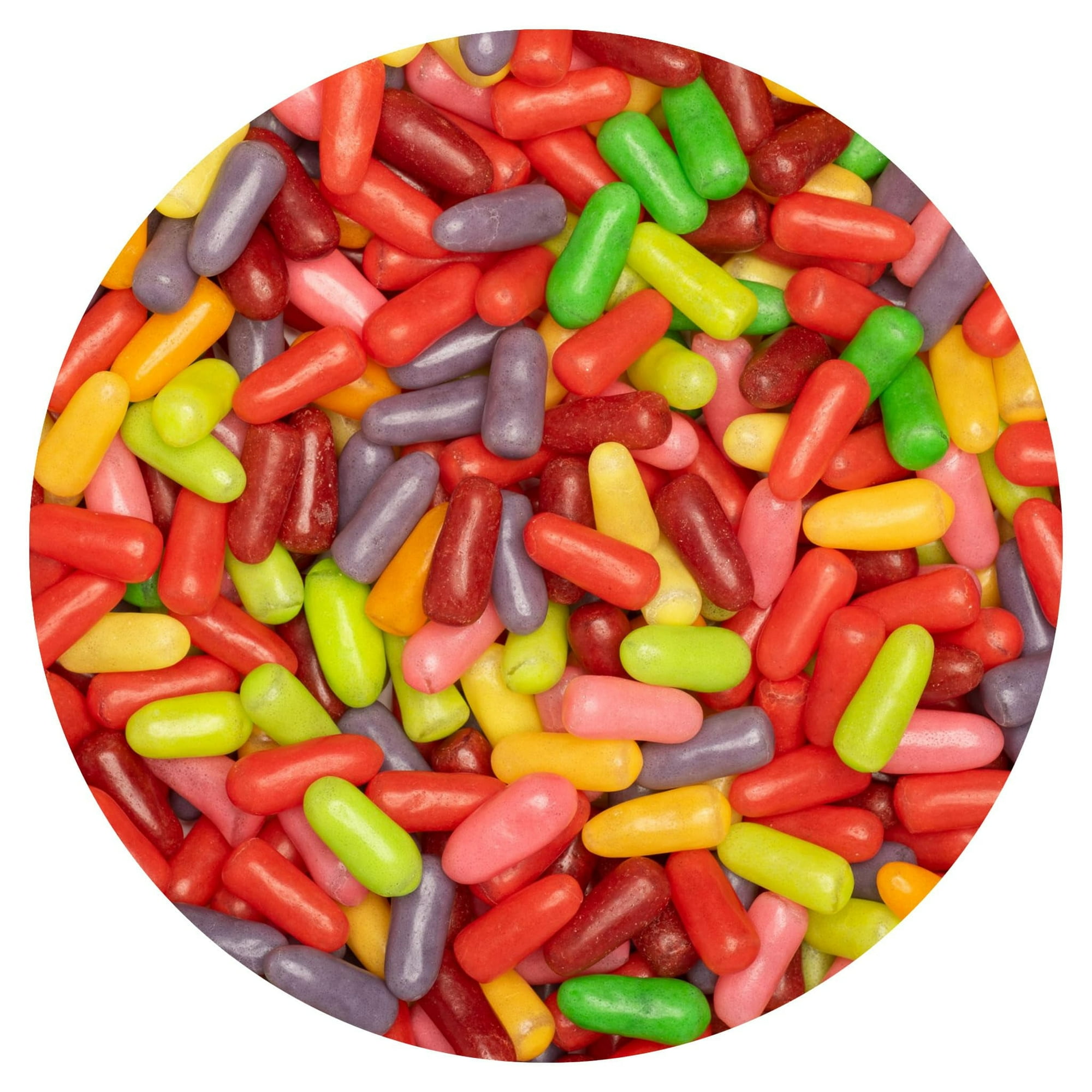 Mega Mix Sour Mike and Ike Candy, 2 Pound Bulk Bag (32 Ounces), Chewy Candy, Vending Machine Candy, Gummy Candy Mix, Sour Candy