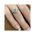 thumbnail image 4 of 3/8ct Halo Engagement Ring Setting solid 14K White Gold, 4 of 4