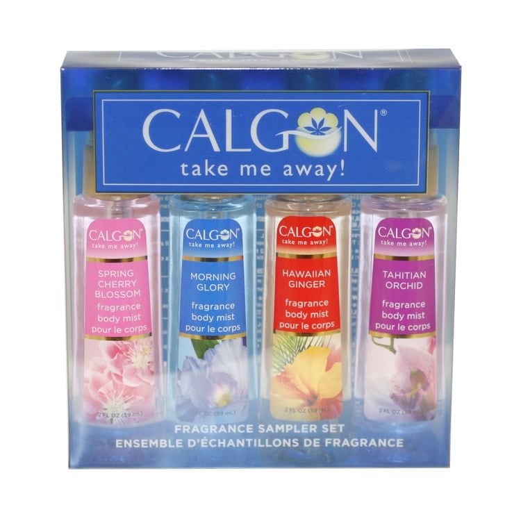 Calgon Take Me Away 4 Pc Gift Set ( Refreshing Body Mist 2.0 Oz Of