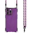 thumbnail image 2 of compatible iPhone 15 Plus Four-corner Shockproof TPU Phone Case with Lanyard Cheap and fine, 2 of 4
