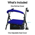thumbnail image 5 of CAVENDY Wheelchair & Rollator Seat Cushion with Backrest Pad, 2-Piece Set, Non-Slip, Washable Cover, Universal Fit, 5 of 5
