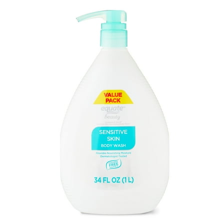 Equate Beauty Sensitive Skin Body Wash, 34 fl oz