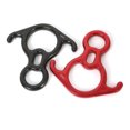 thumbnail image 1 of Climbing Buckle Loadable Figure 8 Carabiner Sturdy Carabiner Clip Widely Use Ring Carabiner Portable for Rappelling Outdoor Climbing, 1 of 9
