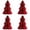 Green, variant on 1-4PC Paper Christmas Tree Honeycomb 3D Accordion Table Centerpiece Set Vintage Xmas Party Decorations for Home Holiday Indoor Winter Seasonal Ornaments Weddings Festive Supplies